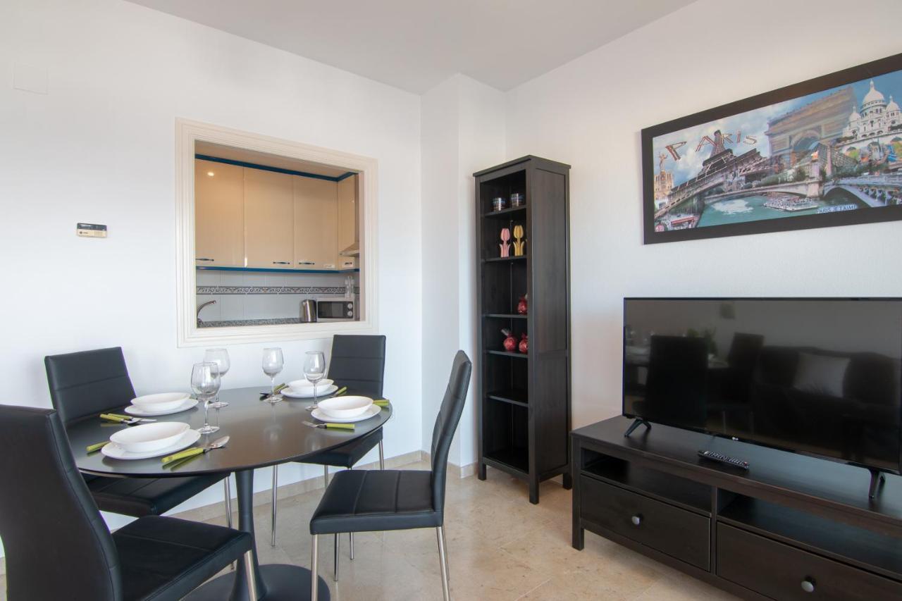 2258-Superb 1 Bedroom-Terrace And Sea View Castillo de Sabinillas Exteriör bild